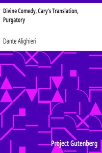 Divine Comedy, Cary's Translation, Purgatory