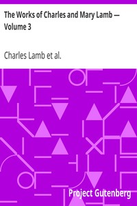 The Works of Charles and Mary Lamb — Volume 3: Books for Children