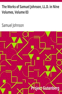 The Works of Samuel Johnson, LL.D. in Nine Volumes, Volume 03: The Rambler, Volume II