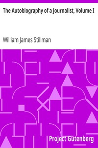The Autobiography of a Journalist, Volume I