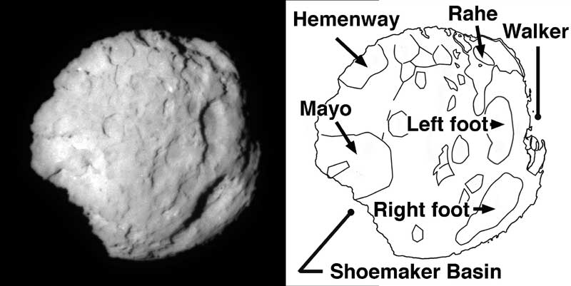 Images of Comet Wild 2, Taken by NASA's Stardust spacecraft in 2004