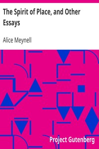 The Spirit of Place, and Other Essays