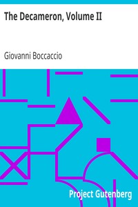 The Decameron, Volume II