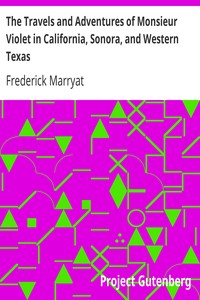 The Travels and Adventures of Monsieur Violet in California, Sonora, and Western Texas