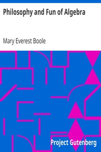 Philosophy and Fun of Algebra