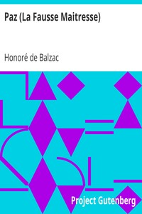 Paz (La Fausse Maitresse)