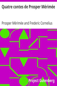 Quatre contes de Prosper Mérimée