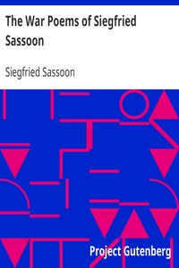 The War Poems of Siegfried Sassoon