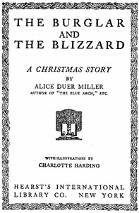 The Burglar and the Blizzard: A Christmas Story