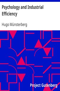 Psychology and Industrial Efficiency
