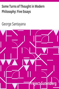 Some Turns of Thought in Modern Philosophy: Five Essays