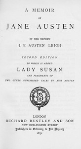 Memoir of Jane Austen