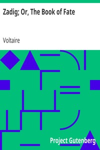 Zadig; Or, The Book of Fate