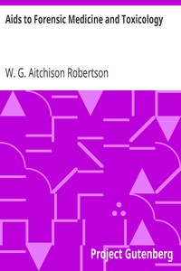 Aids to Forensic Medicine and Toxicology