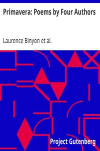 Primavera: Poems by Four Authors