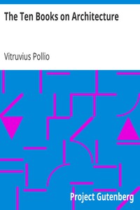 The Ten Books on Architecture