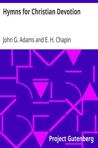 Hymns for Christian Devotion: Especially Adapted to the Universalist Denomination