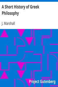 A Short History of Greek Philosophy