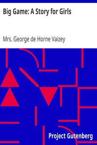 Big Game: A Story for Girls