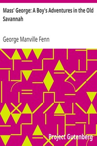 Mass' George: A Boy's Adventures in the Old Savannah