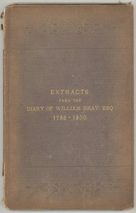 Extracts from the Diary of William Bray