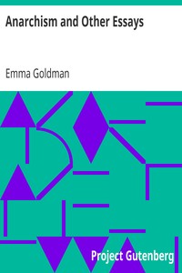 Anarchism and Other Essays