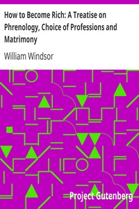 How to Become Rich: A Treatise on Phrenology, Choice of Professions and Matrimony
