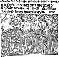 A Ioyfull medytacyon to all Englonde of the coronacyon of our moost naturall souerayne lorde kynge Henry the eyght: (A Joyful Meditation of the Coronation of King Henry the Eighth)