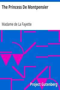 The Princess De Montpensier