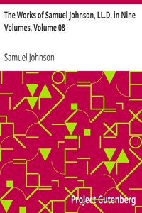 The Works of Samuel Johnson, LL.D. in Nine Volumes, Volume 08: The Lives of the Poets, Volume II