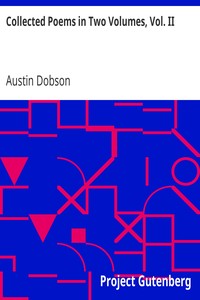 Collected Poems in Two Volumes, Vol. II