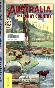 Australia, The Dairy Country