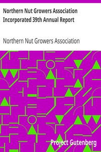 Northern Nut Growers Association Incorporated 39th Annual Report: at Norris, Tenn. September 13-15 1948