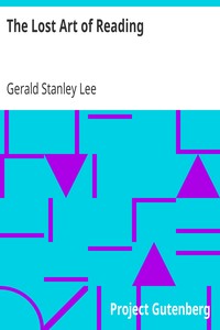 The Lost Art of Reading
