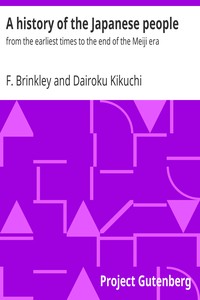 A history of the Japanese people : $b from the earliest times to the end of the Meiji era