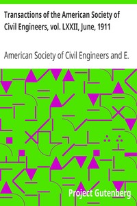 Transactions of the American Society of Civil Engineers, vol. LXXII, June, 1911: Water Purification Plant, Washington, D. C. Results of Operation.