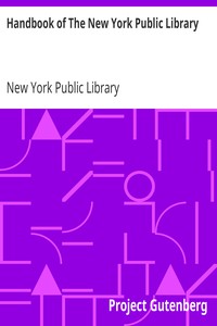 Handbook of The New York Public Library