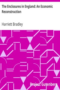 The Enclosures in England: An Economic Reconstruction