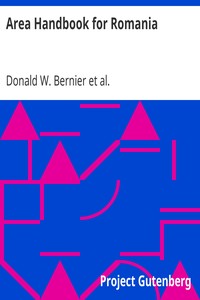 Area Handbook for Romania