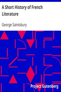 A Short History of French Literature