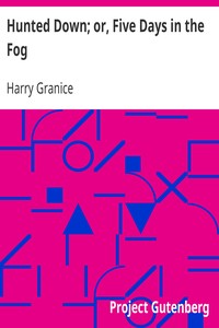 Hunted Down; or, Five Days in the Fog: A Thrilling Narrative of the Escape of Young Granice from a Drunken, Infuriated Mob