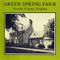 Green Spring Farm, Fairfax County, Virginia