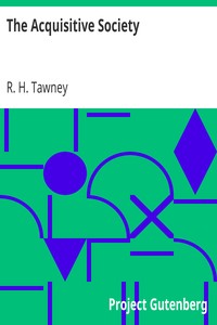 The Acquisitive Society