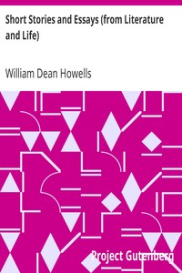 Short Stories and Essays (from Literature and Life)