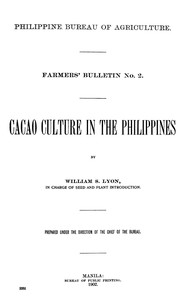 Cacao Culture in the Philippines