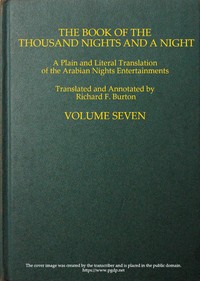 The Book of the Thousand Nights and a Night — Volume 07