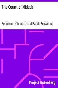 The Count of Nideck: adapted from the French of Erckmann-Chartrian