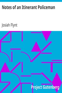 Notes of an Itinerant Policeman