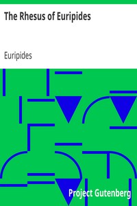 The Rhesus of Euripides