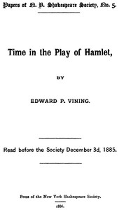 Time in the Play of Hamlet